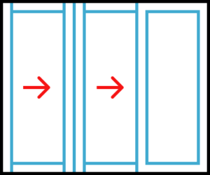 Duo Sliding door